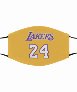 Los Angeles Lakers Kobe 24 Face Mask