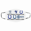 American Football Team Indianapolis Colts Face Mask Filter Face Mask Activated Carbon – Adults Mask PM2.5
