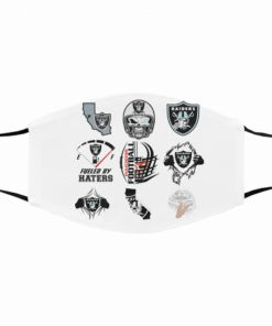 American Football Team Oakland Raiders Face Mask  – Filter Face Mask Activated Carbon PM2.5
