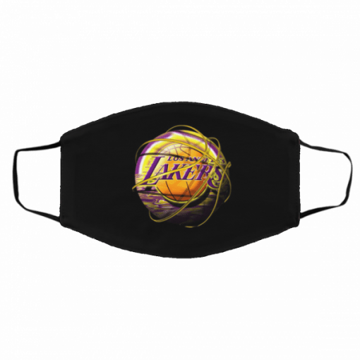 US Flag Los Angeles Lakers Face Mask
