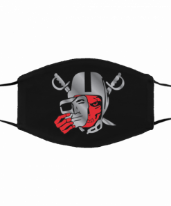 American Football Team Oakland Raiders Face Mask PM2.5 – Filter Face Mask Activated Carbon PM2.5