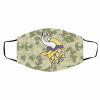 American Football Team Minnesota Vikings Face Mask PM2.5 - Face Mask Archives PM2.5