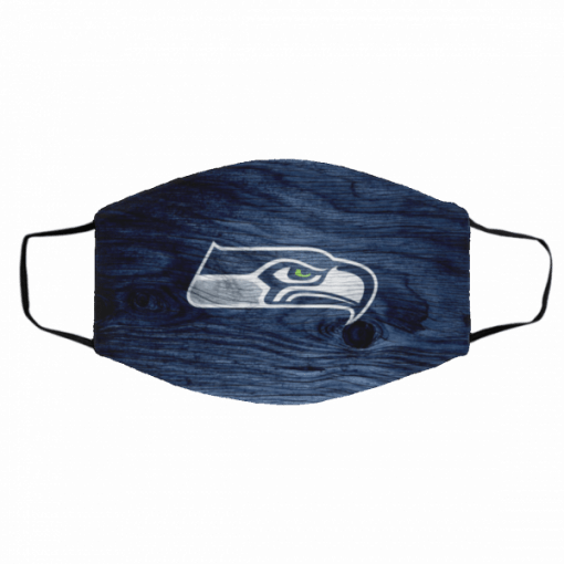 Seattle Seahawks Face Mask Antibacterial Fabric - Fan Seattle Seahawks