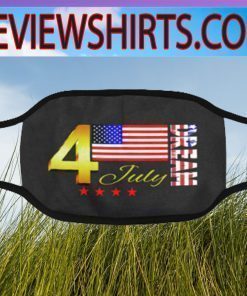 4th of July American Flag Dream Day Cloth Face Masks
