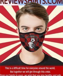 AFC Bournemouth Soccer Club Cloth Face Mask