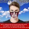 ALABAMA A&M BULLDOGS IRON ONS CLOTH FACE MASK