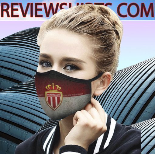 AS Monaco Face Mask