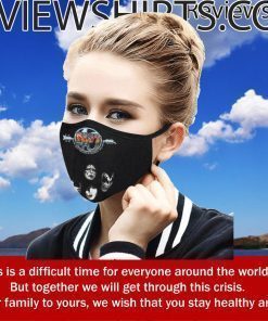 Band Kiss Cloth Face Mask US