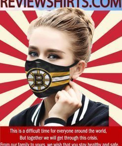 Boston Bruins CLOTH Face Mask US 2020