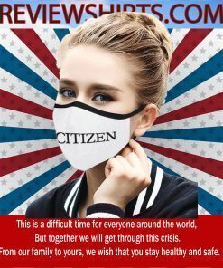 Citizen Clock 2020 Cloth Face Mask