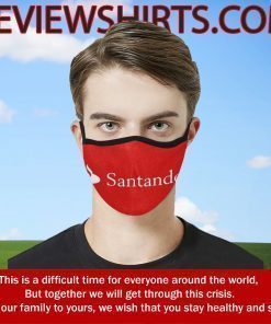 Banco Santander Cloth Face Mask