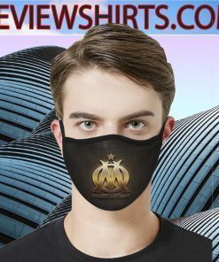Olympique de Marseille logo Face Masks
