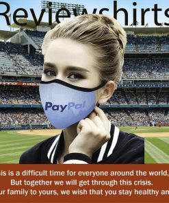 Logo PayPal Trademark Face Masks