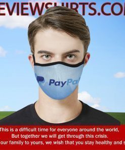 Logo PayPal Trademark Face Masks