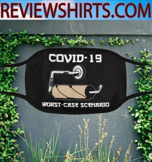 COVID-19 Worst-Case Scenario Toilet Paper Cloth Face Mask