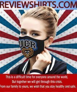 California Riverside Highlanders Cloth Face Mask - Fan UCB 2020 Masks FaceMask
