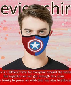 Captain America Mask Filter - Face Mask Filter MP2.5