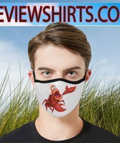 Sebastian The Little Mermaid Face Masks US
