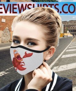 Sebastian The Little Mermaid Face Masks US