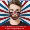 Cincinnati Red Stockings Flag US Cloth Face Mask