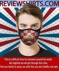 Cincinnati Red Stockings Flag US Cloth Face Mask