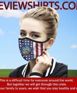 City Of Anaheim California Founded Flag US Cloth Face Mask