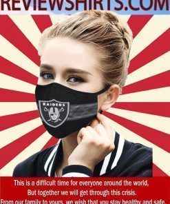 US Oakland Raiders Cloth Face Mask 2020