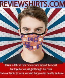 Clemson University Tigers Cloth Face Masks US