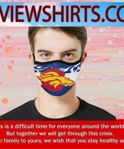 Denver Broncos Colorado Flag US Cloth Face Mask