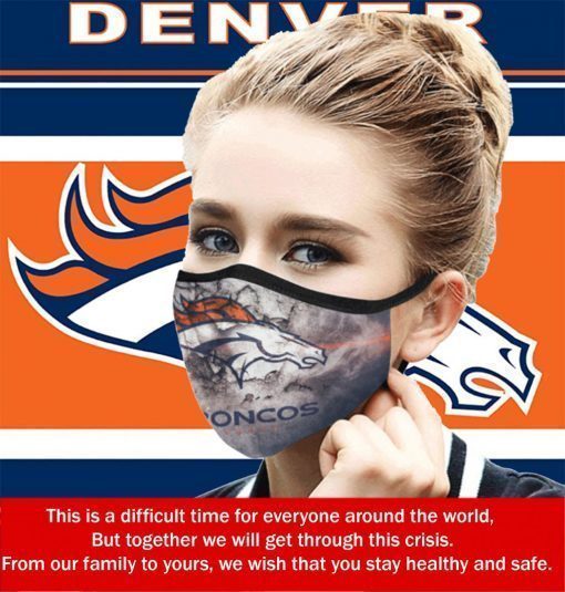 Denver Broncos Face Mask - Limited Edition