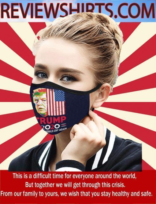 Trump 2020 Flag US Face Mask