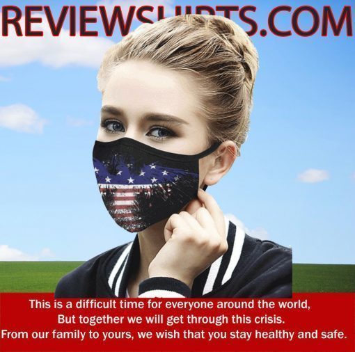 American Eagle Flag US Cloth Face Masks