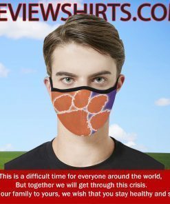 Clemson tiger US Face Mask - Clemson tiger 2020 Cloth Face Mask