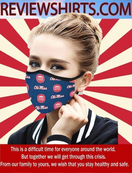 American Football Ole Miss Cloth Face Masks