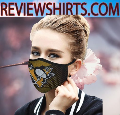 Pittsburgh Penguins Face Mask - Logo Pittsburgh Penguins Cloth Face Mask - Flag US 2020