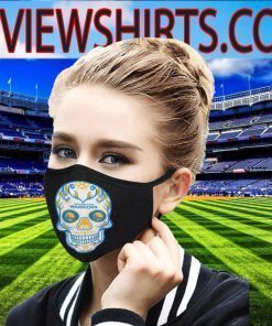 NBA Golden State Warriors Large Outdoor Skull Cloth Face Mask