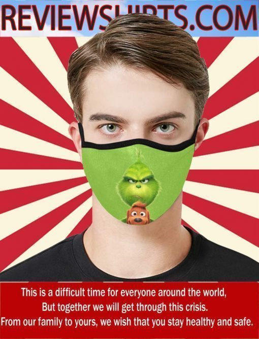 Grinch Funny Cloth Face Mask US