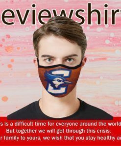 Creighton Bluejays Iron Ons Cloth Face Mask US