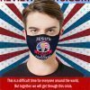 Jesus Is My Savior Trump Flag Is My President US Face Mask