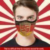 Porsche Black Car Face Mask