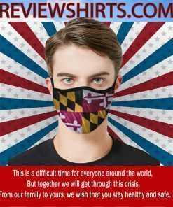 Maryland State Flag us Cloth Face Mask
