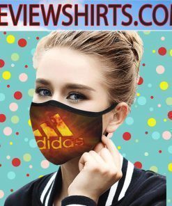 Logo Adidas Shoes Face Mask