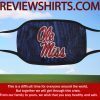 Logo Ole Miss 2020 Face Mask Activated Carbon