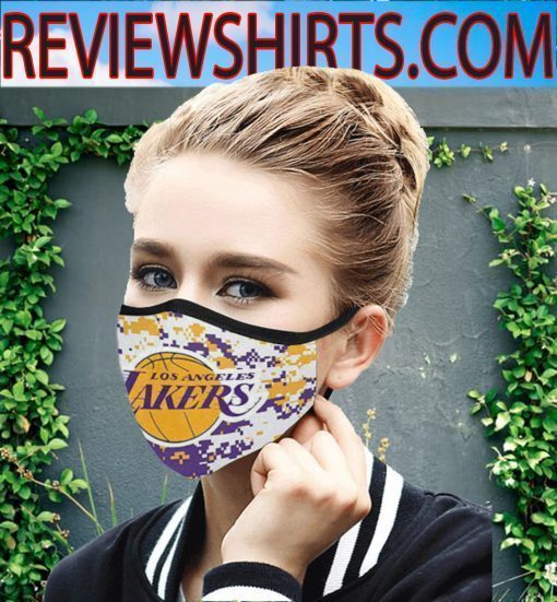 NBA Los Angeles Lakers Cloth Face Mask Camo