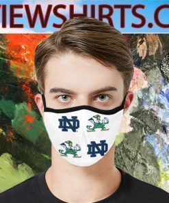 NOTRE DAME FIGHTING IRISH CLOTH FACE MASK