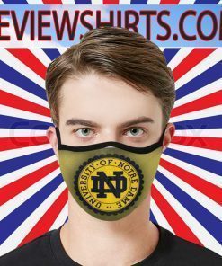 NOTRE DAME Fighting Irish Face Masks