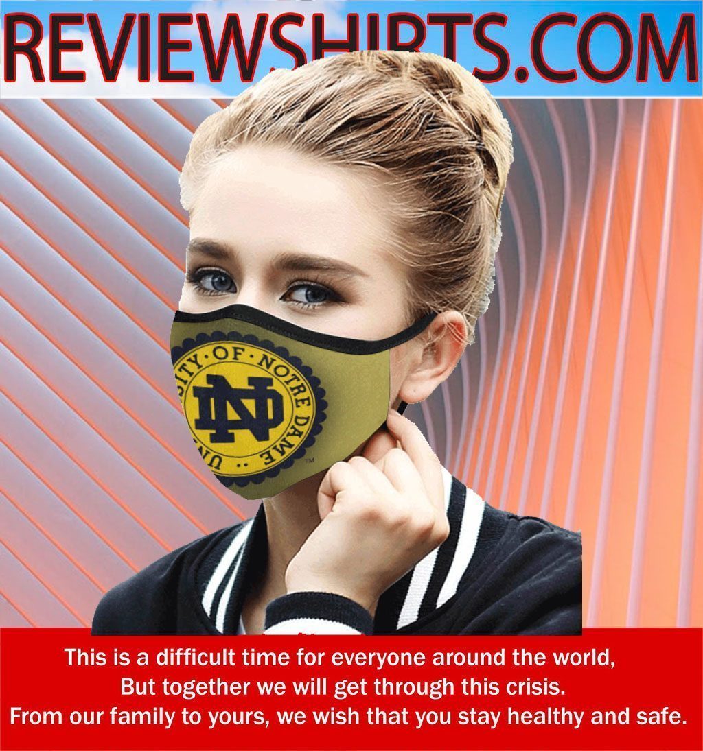 NOTRE DAME Fighting Irish Face Masks