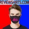 Nicki Minaj Textos Singer - Nicki Minaj Name Logo 2020 Face Mask