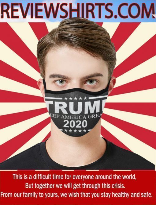 Trump 2020 Keep America Great Cloth Face Mask US