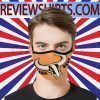 Omaha Beef Football Cloth Face Masks